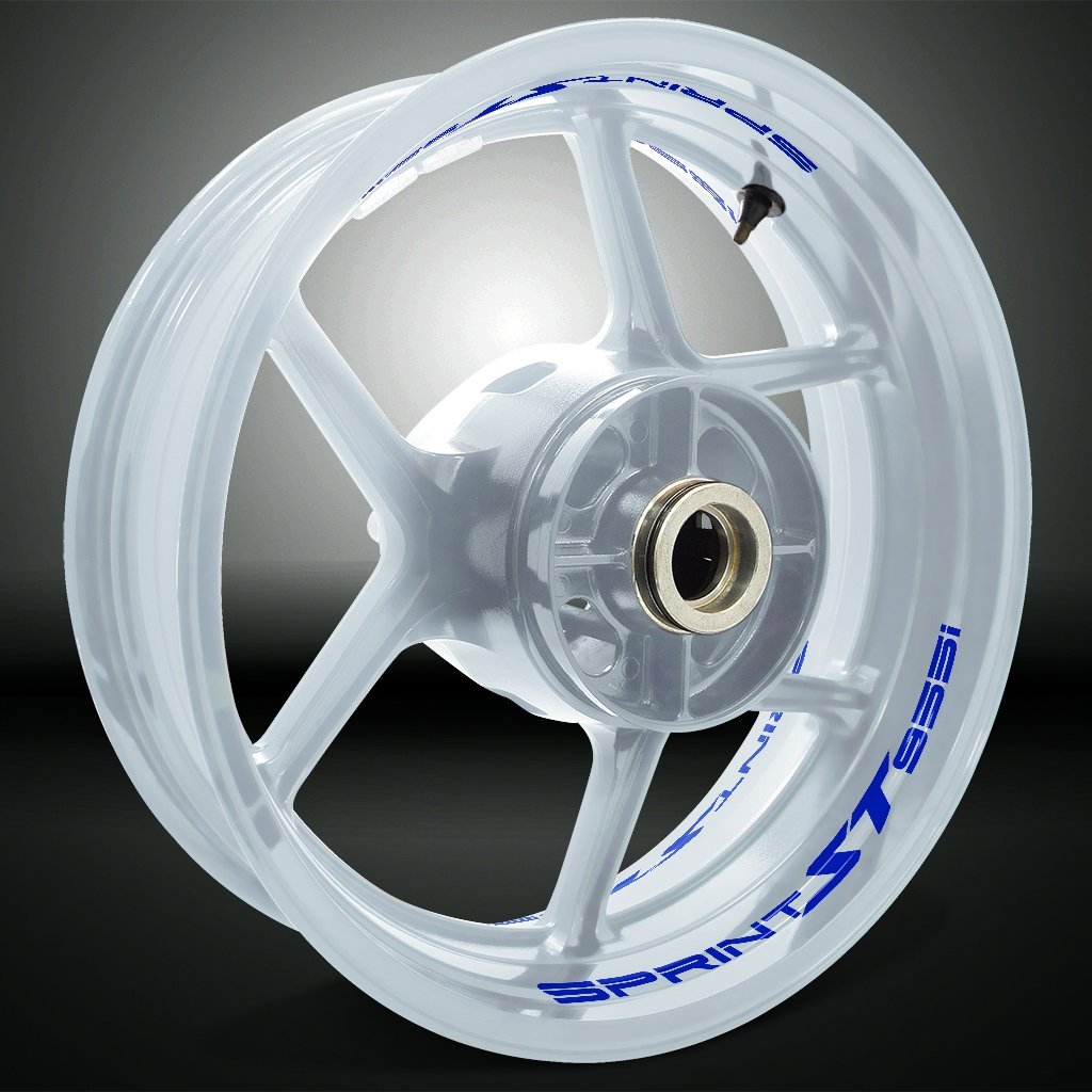 Dual Pack Inner Rim Tape Sticker Decal for Triumph Sprit ST 955i - Motorcycle stickers and decals