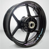 Dual Pack Inner Rim Tape Sticker Decal for Triumph Sprit ST 955i - Motorcycle stickers and decals