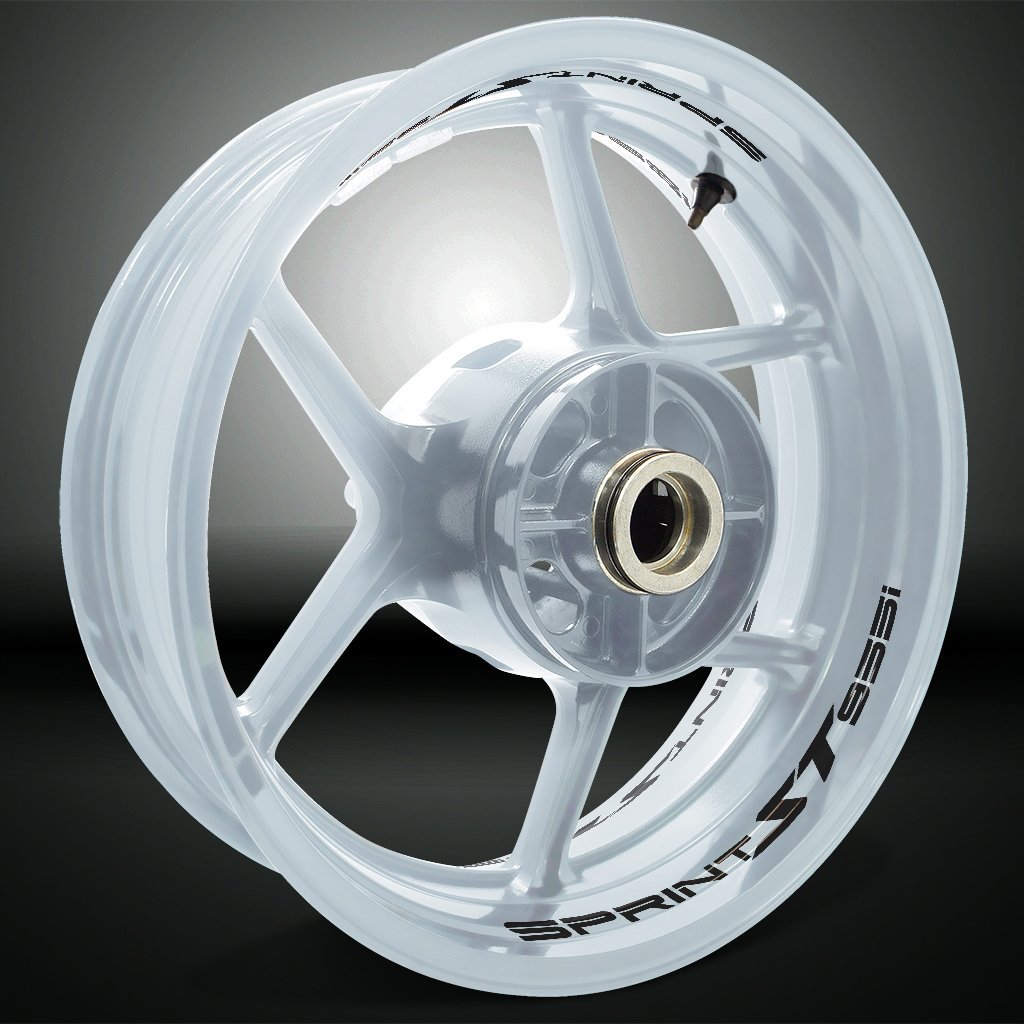 Dual Pack Inner Rim Tape Sticker Decal for Triumph Sprit ST 955i - Motorcycle stickers and decals