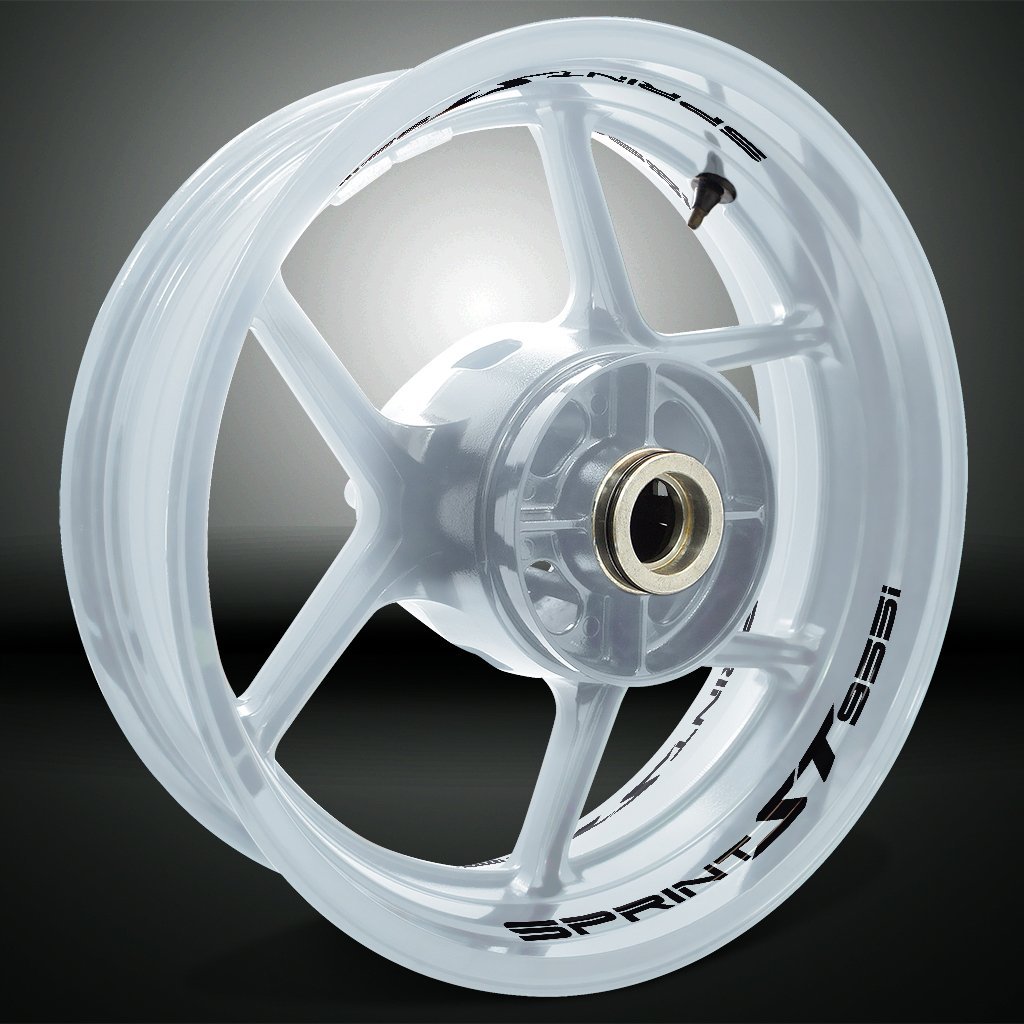 Dual Pack Inner Rim Tape Sticker Decal for Triumph Sprit ST 955i - Motorcycle stickers and decals