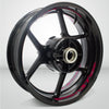 Dual Pack Inner Rim Tape Sticker Decal for Triumph Sprit ST 955i - Motorcycle stickers and decals