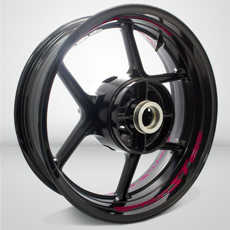 Dual Pack Inner Rim Tape Sticker Decal for Triumph Sprit ST 955i - Motorcycle stickers and decals