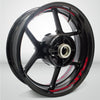 Dual Pack Inner Rim Tape Sticker Decal for Triumph Sprit ST 955i - Motorcycle stickers and decals