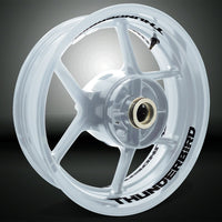 Dual Pack Inner Rim Tape Sticker Decal for Triumph Thunderbird - Motorcycle stickers and decals