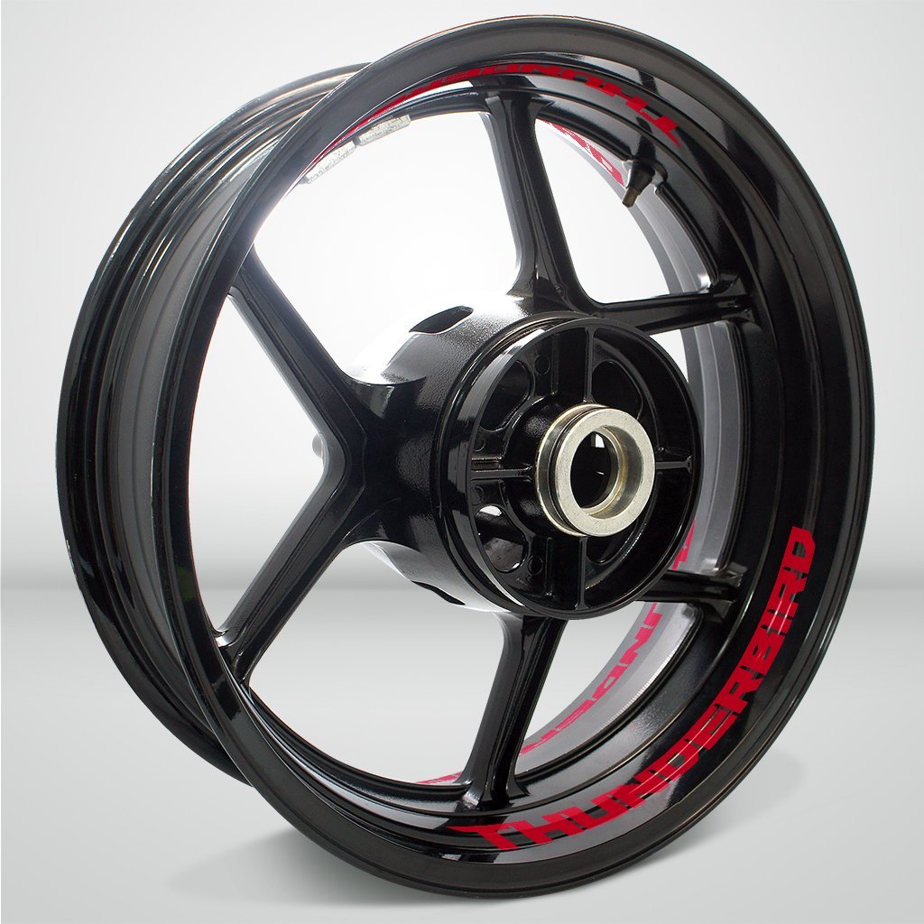 Dual Pack Inner Rim Tape Sticker Decal for Triumph Thunderbird - Motorcycle stickers and decals