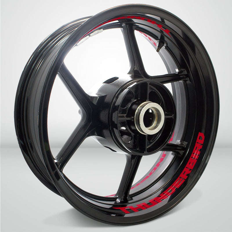 Dual Pack Inner Rim Tape Sticker Decal for Triumph Thunderbird - Motorcycle stickers and decals