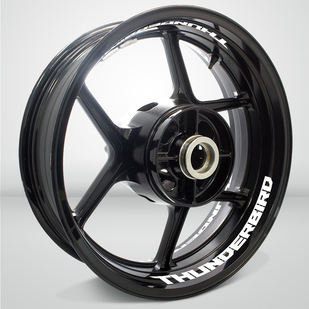 Dual Pack Inner Rim Tape Sticker Decal for Triumph Thunderbird - Motorcycle stickers and decals