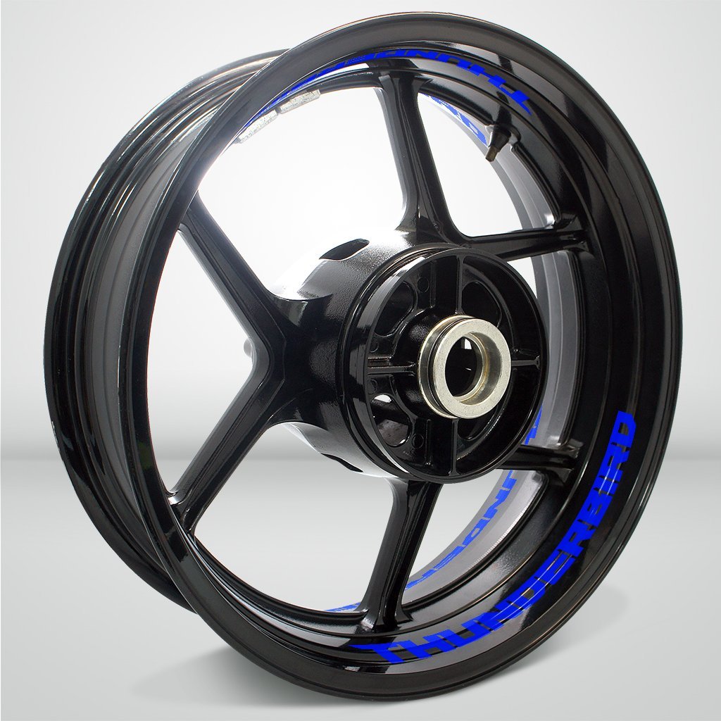 Dual Pack Inner Rim Tape Sticker Decal for Triumph Thunderbird - Motorcycle stickers and decals
