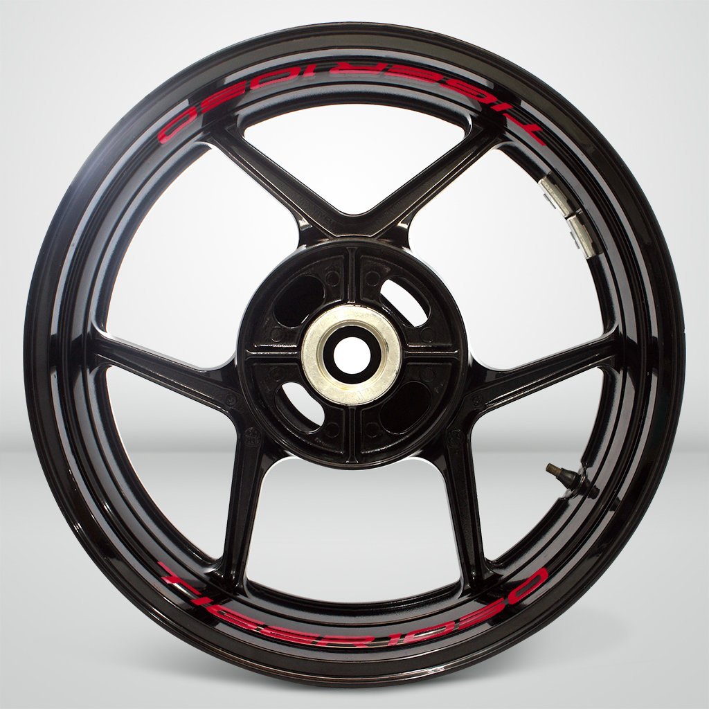 Dual Pack Inner Rim Tape Sticker Decal for Triumph Tiger 1050 - Motorcycle stickers and decals
