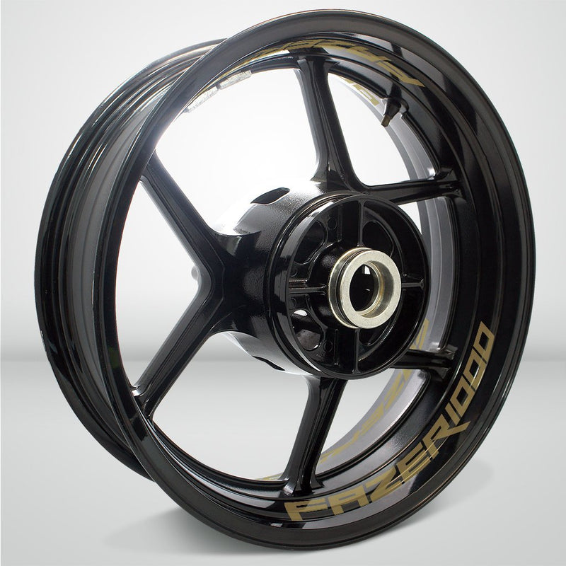 Dual Pack Inner Rim Tape Sticker Decal for Yamaha Fazer 1000 - Motorcycle stickers and decals
