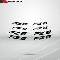 Dual Pack Inner Rim Tape Sticker Decal for Yamaha FZ8 - Motorcycle stickers and decals