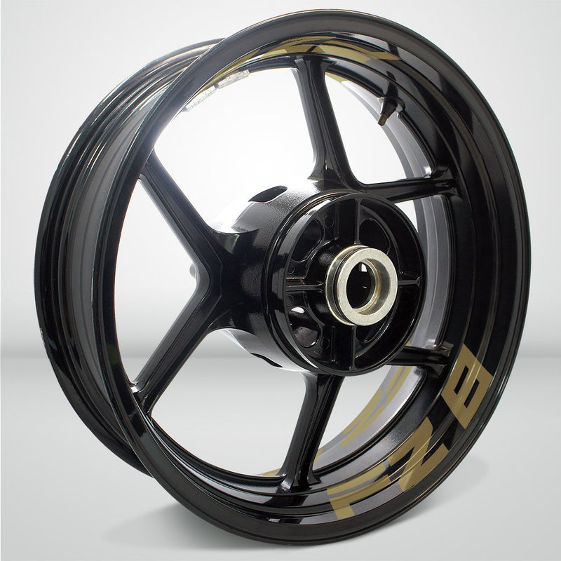 Dual Pack Inner Rim Tape Sticker Decal for Yamaha FZ8 - Motorcycle stickers and decals