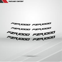 Dual Pack Inner Rim Tape Sticker Decal for Yamaha FZR 1000 - Motorcycle stickers and decals