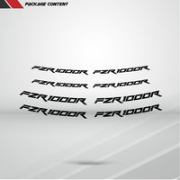 Dual Pack Inner Rim Tape Sticker Decal for Yamaha FZR 1000R - Motorcycle stickers and decals