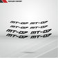 Dual Pack Inner Rim Tape Sticker Decal for Yamaha MT07 - Stickman Vinyls