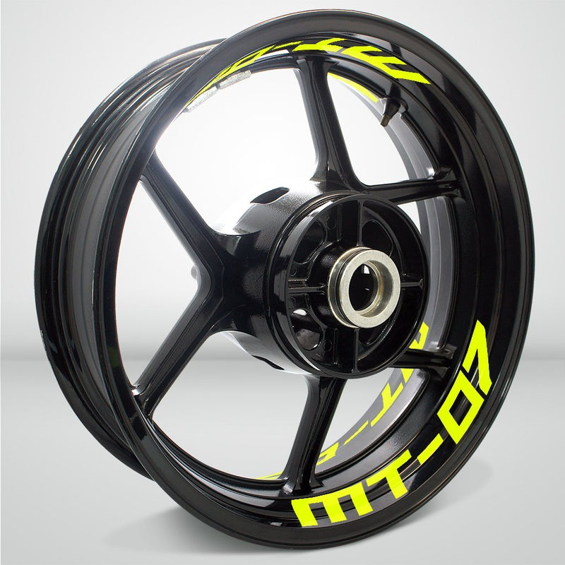 Dual Pack Inner Rim Tape Sticker Decal for Yamaha MT07 - Motorcycle stickers and decals