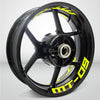 Dual Pack Inner Rim Tape Sticker Decal for Yamaha MT09 - Motorcycle stickers and decals