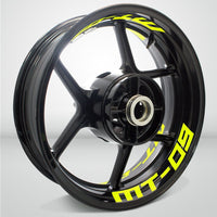 Dual Pack Inner Rim Tape Sticker Decal for Yamaha MT09 - Motorcycle stickers and decals