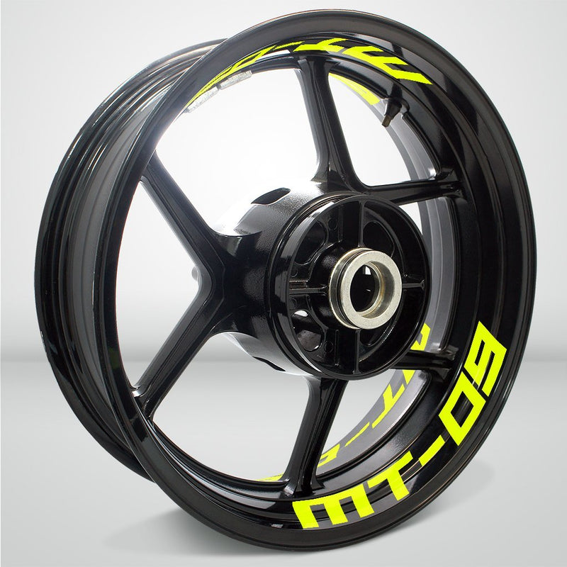 Dual Pack Inner Rim Tape Sticker Decal for Yamaha MT09 - Motorcycle stickers and decals