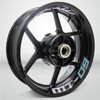 Dual Pack Inner Rim Tape Sticker Decal for Yamaha MT09 - Motorcycle stickers and decals