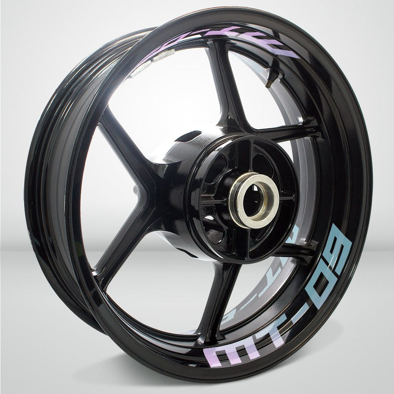 Dual Pack Inner Rim Tape Sticker Decal for Yamaha MT09 - Motorcycle stickers and decals