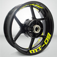 Dual Pack Inner Rim Tape Sticker Decal for Yamaha MT09 - Motorcycle stickers and decals