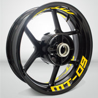 Dual Pack Inner Rim Tape Sticker Decal for Yamaha MT09 - Motorcycle stickers and decals