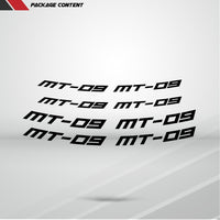 Dual Pack Inner Rim Tape Sticker Decal for Yamaha MT09 - Motorcycle stickers and decals