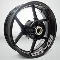 Dual Pack Inner Rim Tape Sticker Decal for Yamaha MT09 - Motorcycle stickers and decals