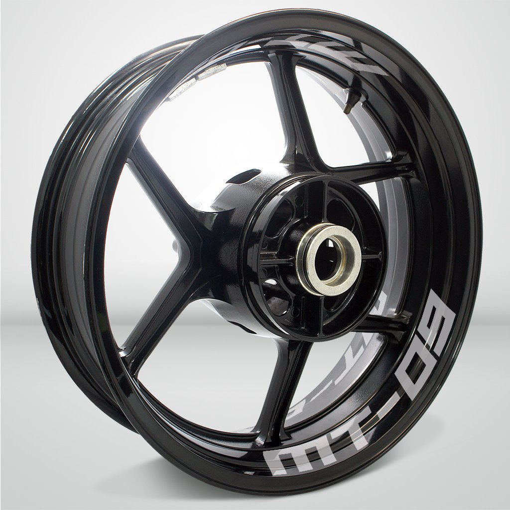 Dual Pack Inner Rim Tape Sticker Decal for Yamaha MT09 - Motorcycle stickers and decals