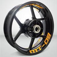 Dual Pack Inner Rim Tape Sticker Decal for Yamaha MT09 - Motorcycle stickers and decals