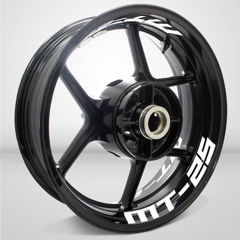 Dual Pack Inner Rim Tape Sticker Decal for Yamaha MT25 - Stickman Vinyls