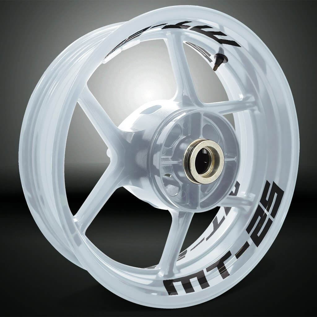 Dual Pack Inner Rim Tape Sticker Decal for Yamaha MT25 - Stickman Vinyls