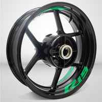 Dual Pack Inner Rim Tape Sticker Decal for Yamaha R15 - Motorcycle stickers and decals