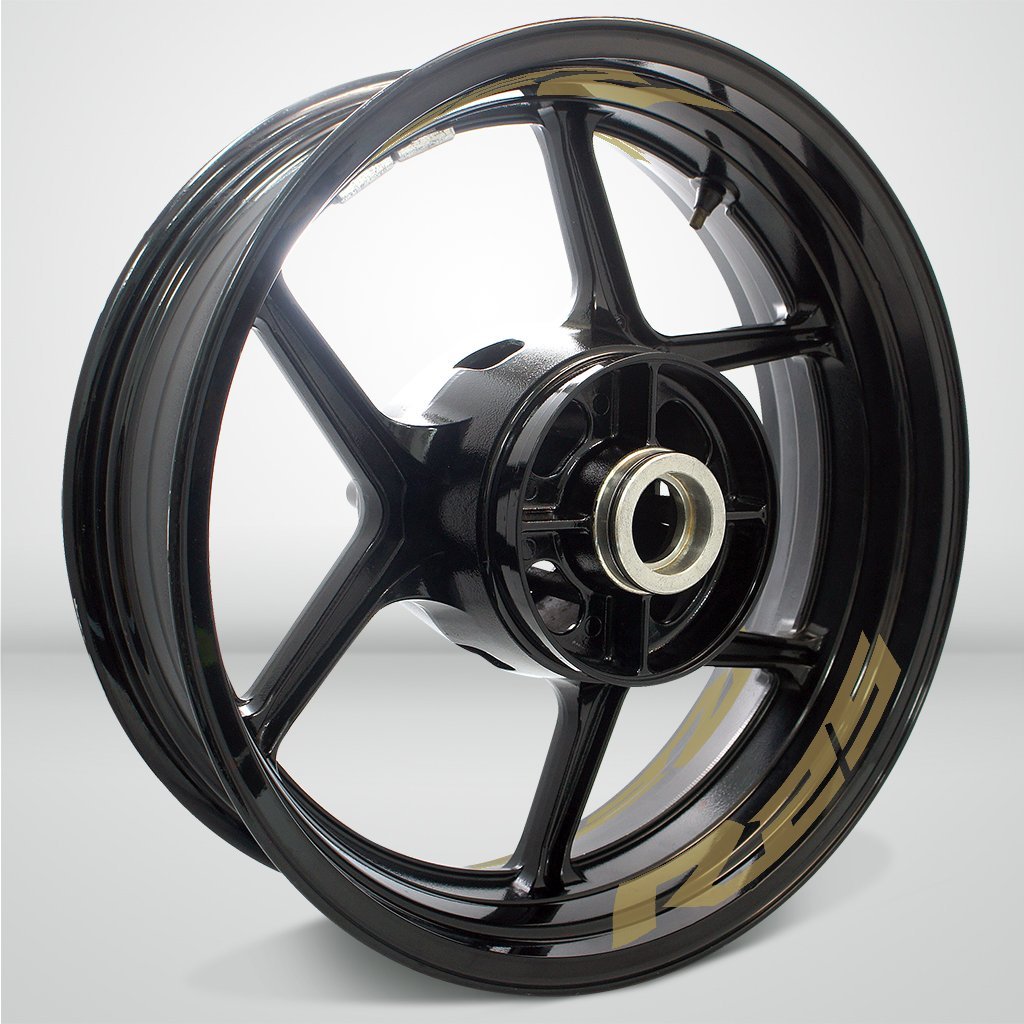 Dual Pack Inner Rim Tape Sticker Decal for Yamaha R25 - Motorcycle stickers and decals