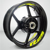 Dual Pack Inner Rim Tape Sticker Decal for Yamaha R25 - Motorcycle stickers and decals