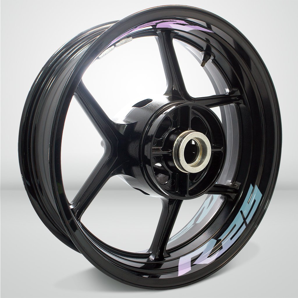 Dual Pack Inner Rim Tape Sticker Decal for Yamaha R25 - Motorcycle stickers and decals