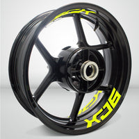 Dual Pack Inner Rim Tape Sticker Decal for Yamaha XJ6 - Motorcycle stickers and decals
