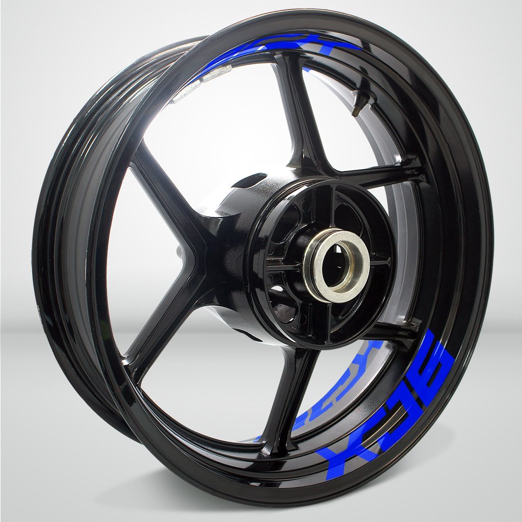 Dual Pack Inner Rim Tape Sticker Decal for Yamaha XJ6 - Motorcycle stickers and decals