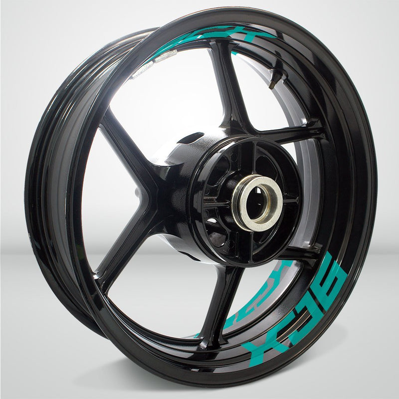 Dual Pack Inner Rim Tape Sticker Decal for Yamaha XJ6 - Motorcycle stickers and decals