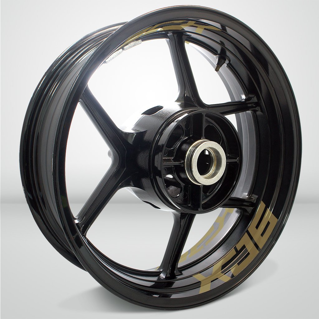 Dual Pack Inner Rim Tape Sticker Decal for Yamaha XJ6 - Motorcycle stickers and decals
