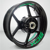 Dual Pack Inner Rim Tape Sticker Decal for Yamaha XJ6 - Motorcycle stickers and decals