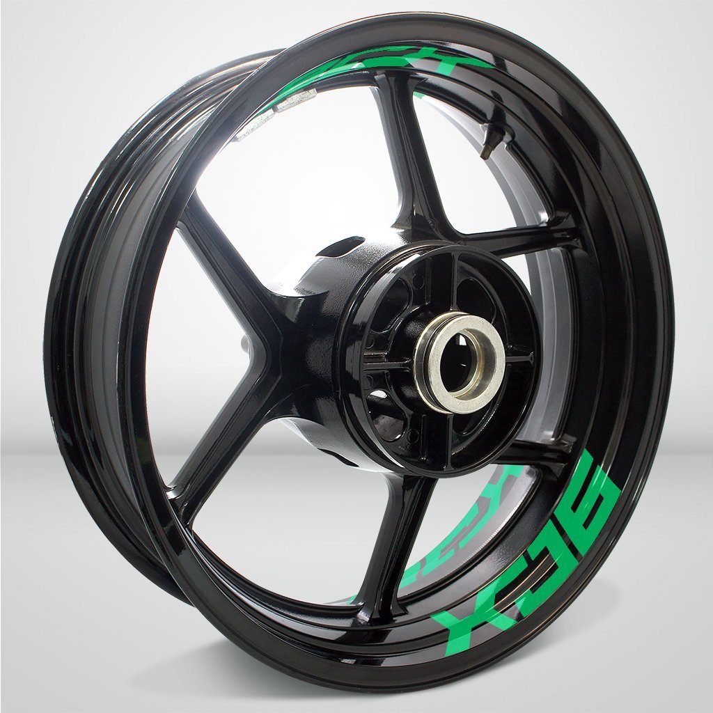 Dual Pack Inner Rim Tape Sticker Decal for Yamaha XJ6 - Motorcycle stickers and decals