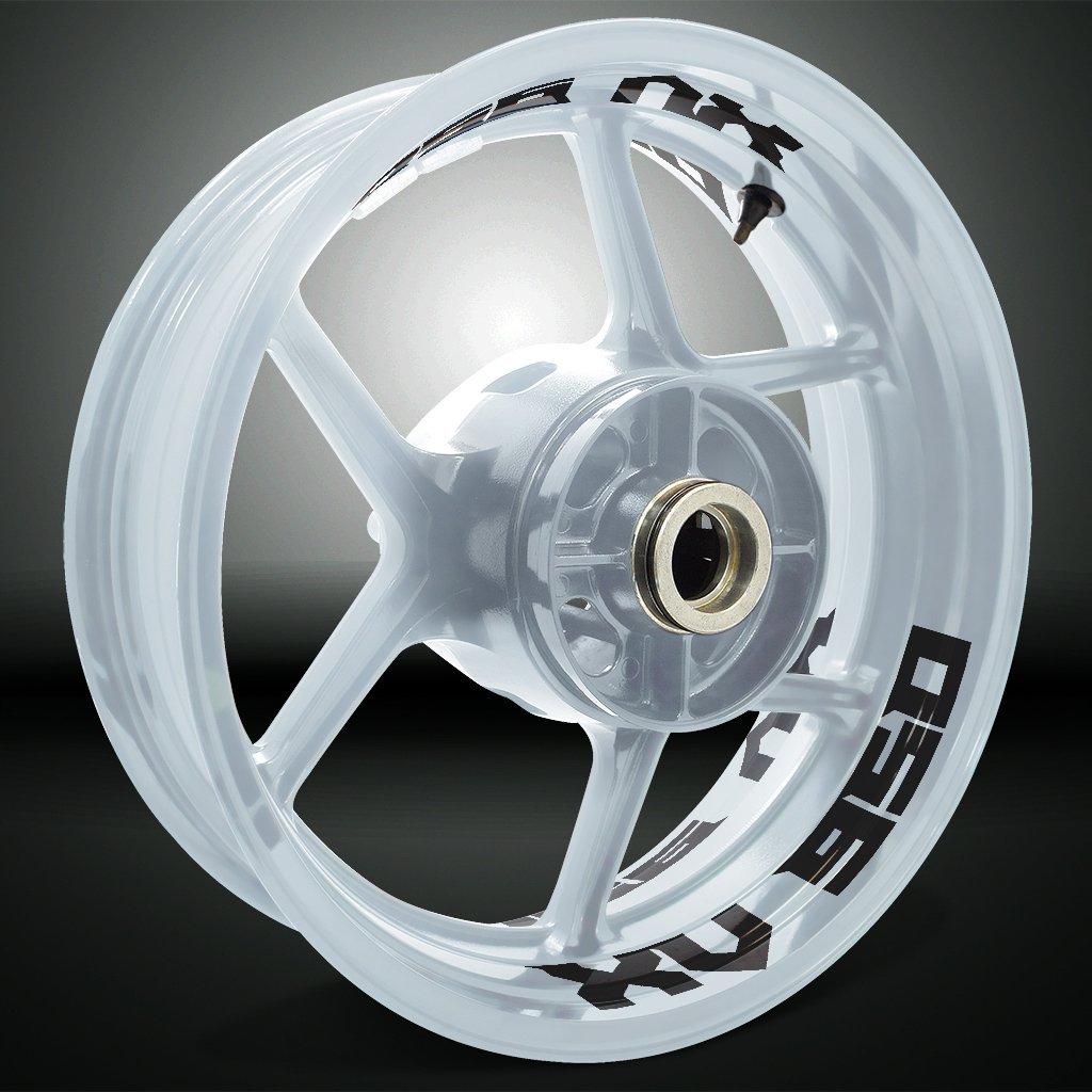 Dual Pack Inner Rim Tape Sticker Decal for Yamaha XV950 - Motorcycle stickers and decals