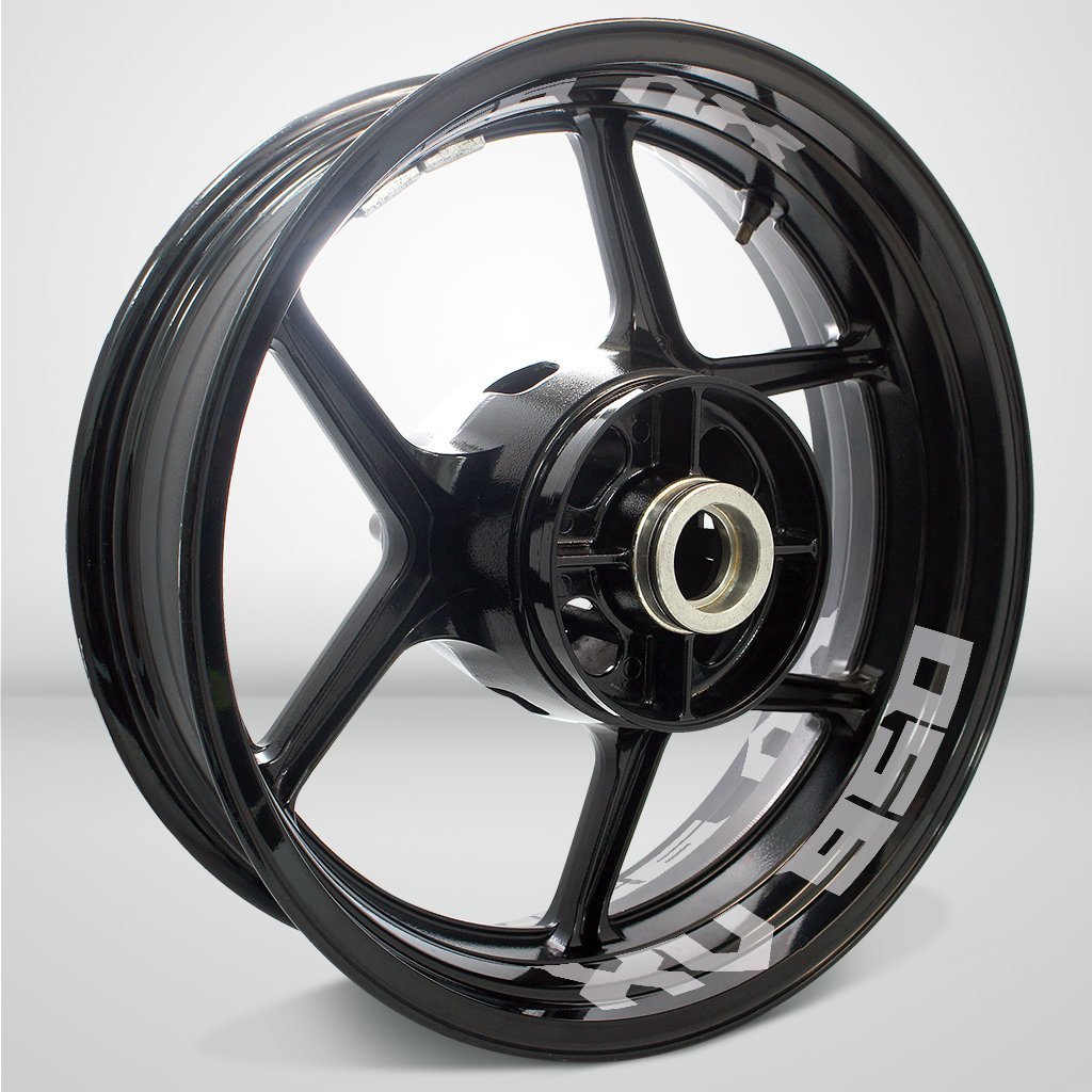 Dual Pack Inner Rim Tape Sticker Decal for Yamaha XV950 - Motorcycle stickers and decals