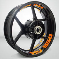 Dual Pack Inner Rim Tape Sticker Decal for Yamaha XV950 - Motorcycle stickers and decals
