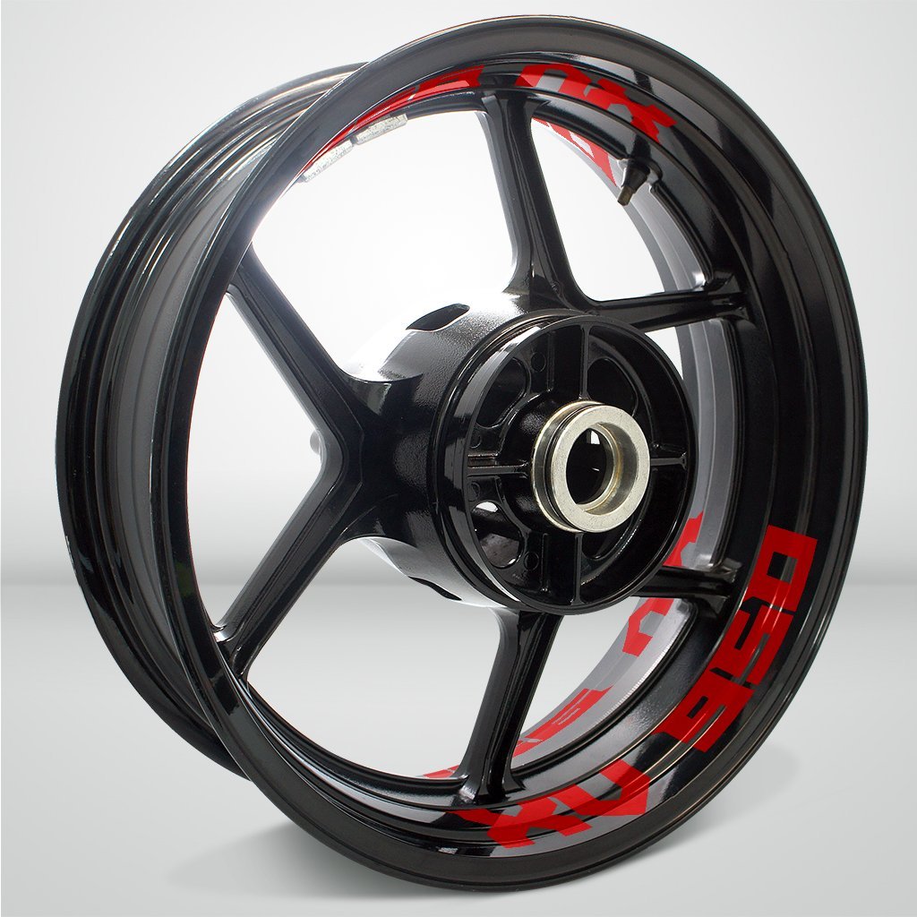 Dual Pack Inner Rim Tape Sticker Decal for Yamaha XV950 - Motorcycle stickers and decals