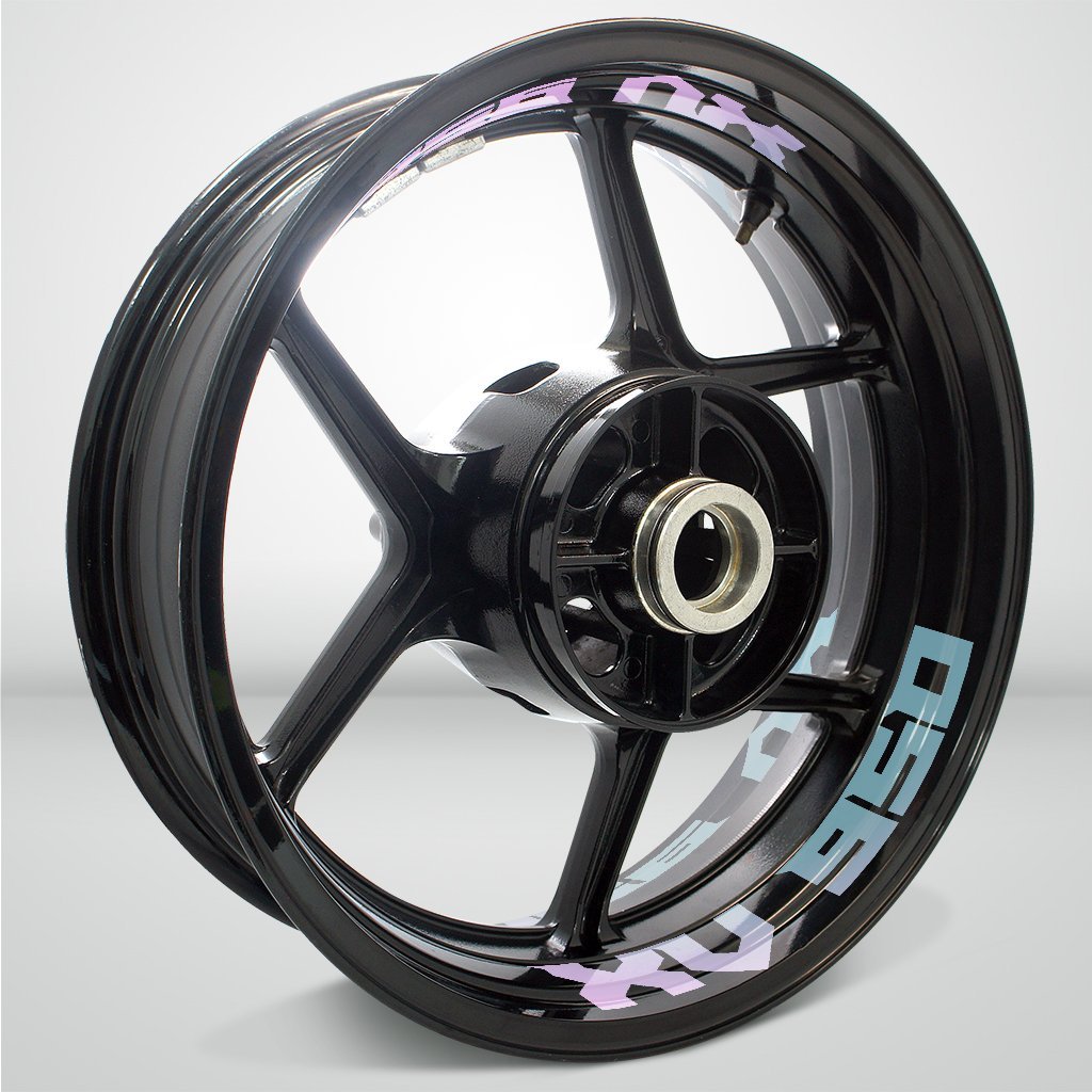 Dual Pack Inner Rim Tape Sticker Decal for Yamaha XV950 - Motorcycle stickers and decals