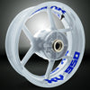 Dual Pack Inner Rim Tape Sticker Decal for Yamaha XV950 - Motorcycle stickers and decals