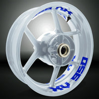 Dual Pack Inner Rim Tape Sticker Decal for Yamaha XV950 - Motorcycle stickers and decals